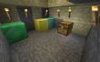 Chambre secrète Minecraft sous lave