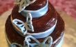 Cupcake dans un gâteau de mariage gâteau Costume /Jumbo