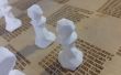 Décimé 3D imprimés Chess Set imprimé sur série 1