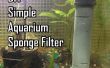 BRICOLAGE Simple PVC éponge filtre pour aquarium ! 