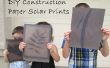 Papier de bricolage bricolage estampes solaire