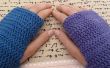 Mitaines fingerless crochet