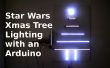 Sapin de Noël de mur Arduino-Powered w / Star Wars Theme LED Lights