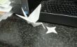 Simple feuille Origami grue et star Jet