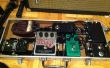 Guitare Effects Pedalboard & cas w / alimentation isolée