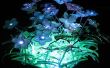 Fibre optique et LED Eclairage de jardin miniature