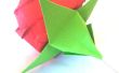 Calice d’origami pour une Origami Rose