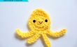 Cute Crochet Octopus appliques