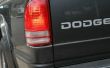 Changer le freins/signal lumineux sur votre 2003 Dodge Truck