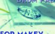 Drumpad hydrophobe, pour MaKey MaKey