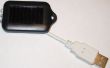 USB dual Power LED Rechargeable lampe de poche solaire