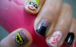 Batman et le Joker nail art