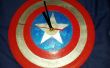 Captain America bouclier horloge