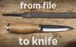 De fichier à couteau (avec des outils simples)