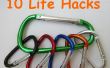 10 vie Hacks avec mousquetons