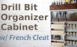 Drill Bit Cabinet w / taquet Français