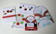 5 Noël & cadeau de nouvel an cartes artisanat bricolage papier idées - cadeaux facile & abordable -
