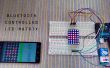 Afficheur dot matrix Bluetooth avec Arduino