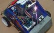 Capteur à ultrasons robot voiture fonctionnant avec utilisé batterie moto avec écran LCD