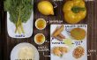 Aliments jaunes ! Colorful cuisine sans colorants artificiels. 
