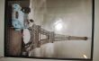 S’allument en Eiffel Tour Poster encadré