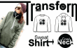 Transformation de bricolage facile : Sweatshirt - Cowl Neck