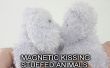 Magnétique de baiser des animaux en peluche
