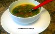 Soupe épicée de poivre noir