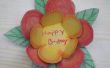 Comment faire une carte d’anniversaire fleur colorée