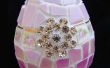 Jeweled mosaïque-oeufs Style Fabergé, Version de My -