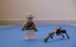 LEGO WW2 soldat avec mitrailleuse Bren