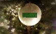 Le Tweetball : Une boule d’ornement de Noël qui montre vos amis twitter voeux