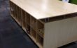La disposition Table IKEA Kallax et Galant Engineering