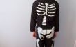 Costume de squelette papier congélateur