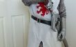 DIY jeunes Knight Costumes avec casque, épée et gantelets