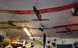 R/C avion stockage tenture à organiser votre flotte et le nettoyage de votre garage. 
