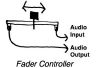 Comment connecter un Fader avec Audio Input et Output