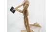 Mannequin de bois Figure lampe avec l’iPad - tutoriel DIY A