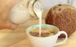 Noix de coco crème à café