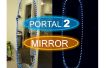 Miroir inspiré gratuit « Portal 2 »