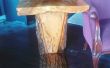 « Plié » Table d’appoint bois dalle