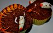 Cupcake mille-pattes et les larves de