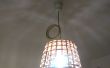 Lampe à suspension avec panier de bambou Gaddis IKEA