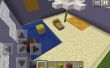 Minecraft parasol et chaise de plage