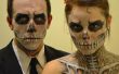 Maquillage d’Halloween squelette