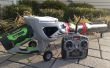 Remote Control Robot voiture RC Jet - souffleur de feuilles