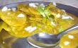 Cluster haricots / Gavarfali Dhokli avec le blé farine recette indienne boulettes-bricolage