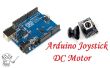 Contrôle de moteur à courant continu Arduino Joystick 2