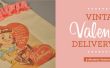 Vintage Valentine livraison Tote