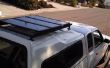 Installation d’un toit bricolage pour panneaux solaires